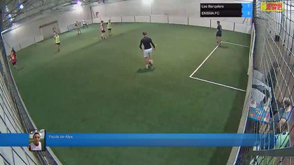 Faute de Alex - Les Banqsters Vs ENSMA FC  - 08/01/18 20:00 - LIGUE 1 - Poitiers Game Parc
