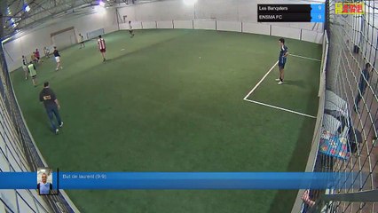 But de laurent (9-9) - Les Banqsters Vs ENSMA FC  - 08/01/18 20:00 - LIGUE 1 - Poitiers Game Parc