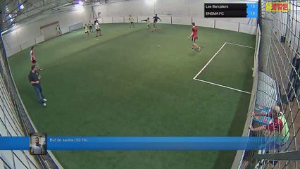 But de sacha (10-10) - Les Banqsters Vs ENSMA FC  - 08/01/18 20:00 - LIGUE 1 - Poitiers Game Parc