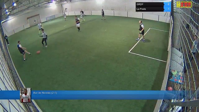 But de Nicolas (2-1) - GRDF Vs La Poste - 08/01/18 21:00 - LIGUE 4 - Poitiers Game Parc