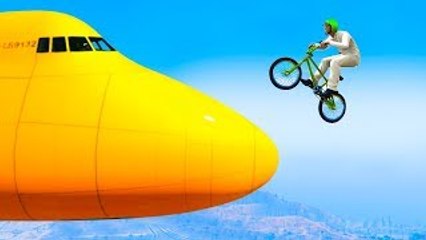 KWEBBELKOP-CARGO PLANE vs. BMX! (GTA 5 Minigames)