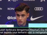 Neymar Memberi Selamat Kepada Saya - Coutinho