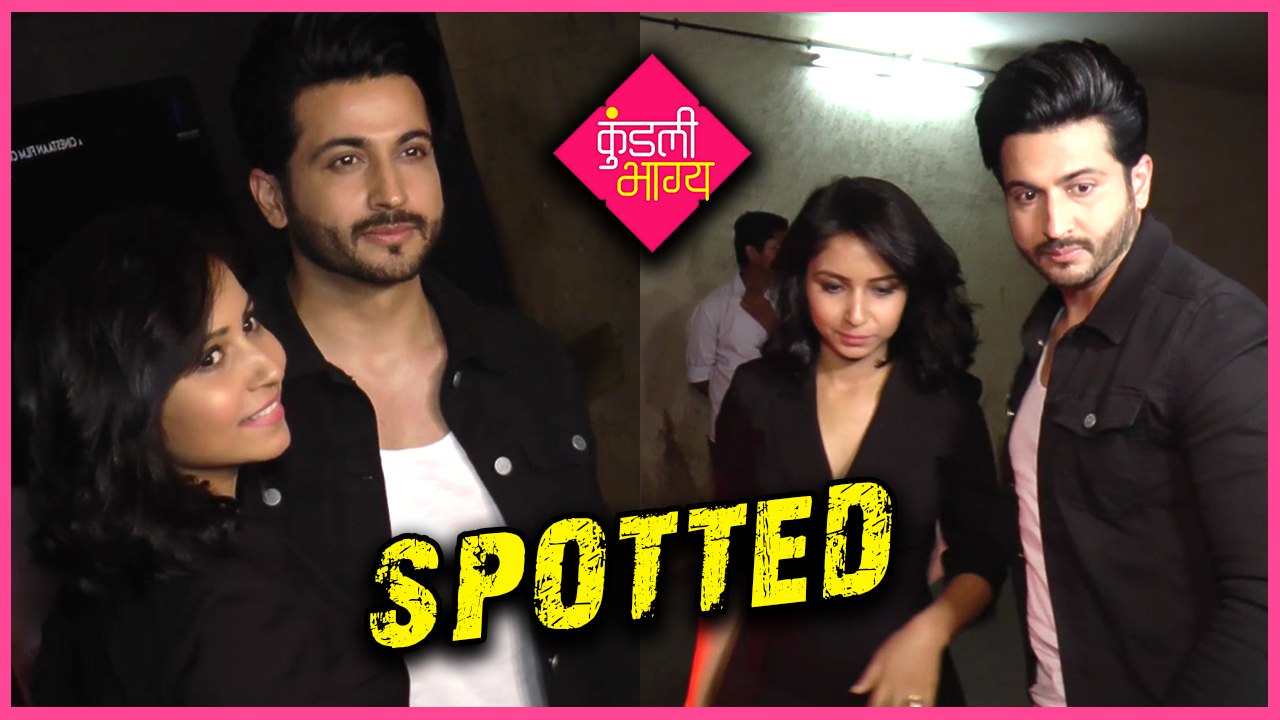 Kundali Bhagya's Dheeraj Dhoopar AKA Karan SPOTTED At Kaalakaandi Screening