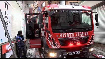 Fatih'teki İş Hanı Yangını 4 Saat Sonra Kontrol Altına Alındı