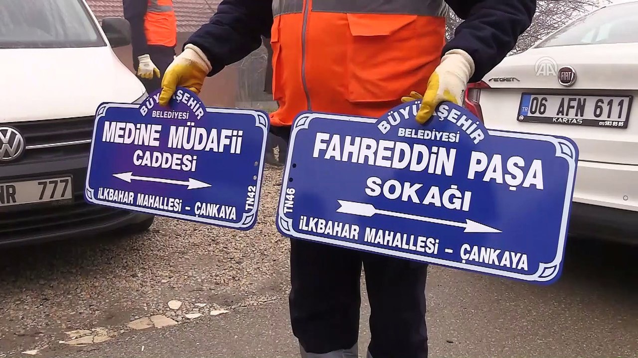 BAE Büyükelçiliğinin sokağına 'Fahreddin Paşa' ismi verildi - ANKARA