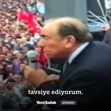 Alparslan Türkeş ve Bahçelinin 27 yıl arayla aynı konuşması!