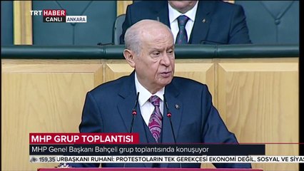 Devlet Bahçeli: 2019'dan sonraki 5 yıl boyunca da destekleyeceğiz