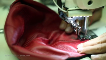 Nón Sơn - Quy trình sản xuất Nón Da Cao Cấp