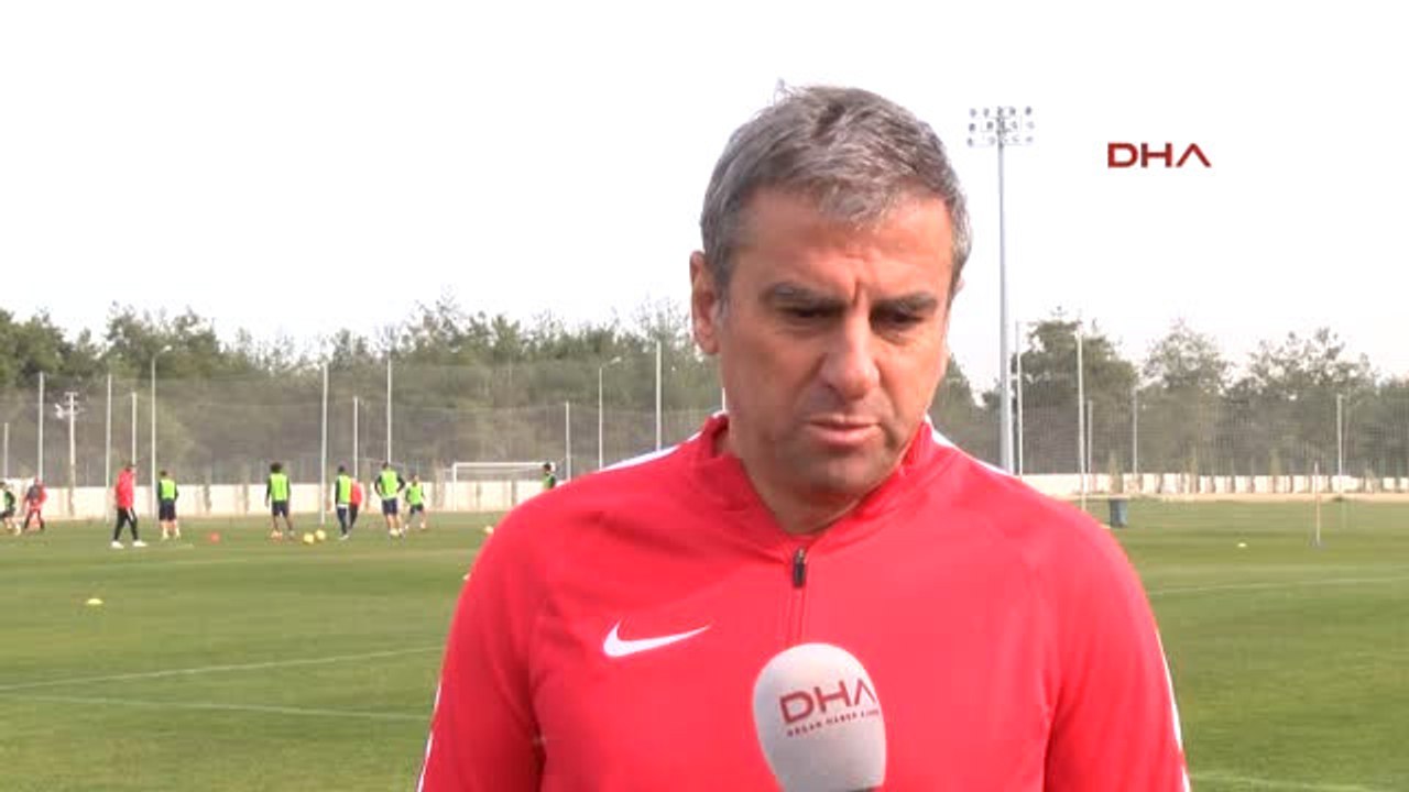 Antalyaspor Teknik Direktörü Hamzaoğlu Eto'o'nun Kalmasını İstiyorum