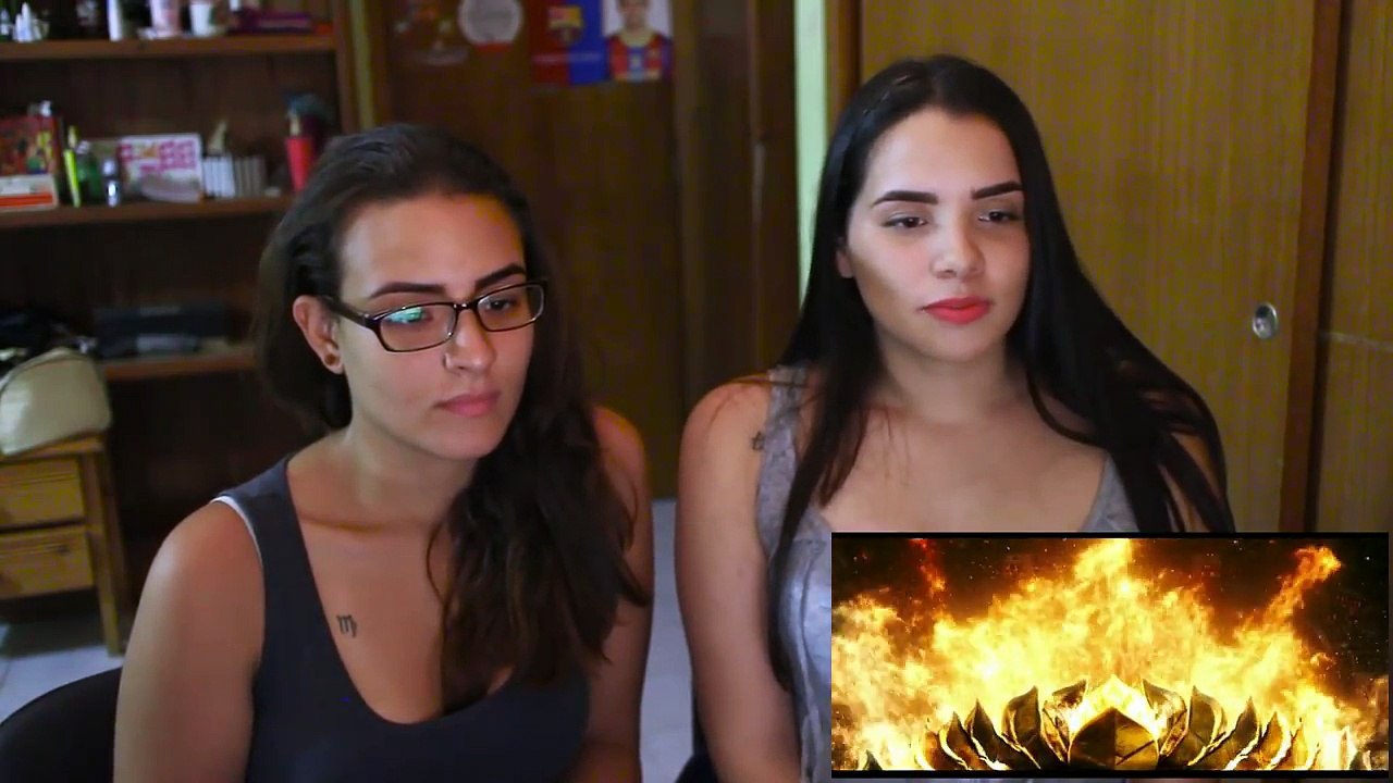 Baahubali 2 Trailer Reaction video by Irene and Maria _ Latest Bollywood Reactio_HD