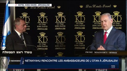 Le discours de Benyamin Netanyahou devant les ambassadeurs de l'OTAN