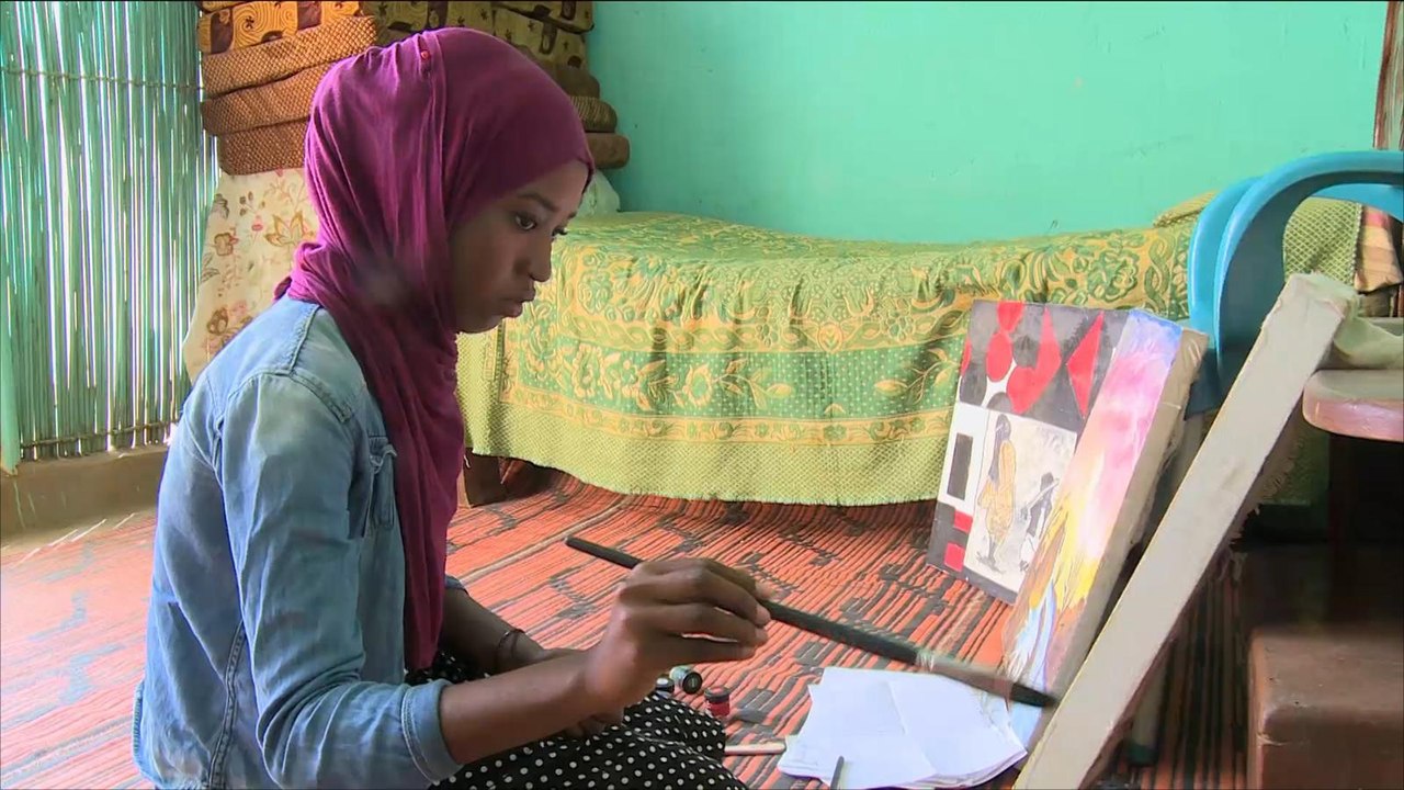 هذا الصباح- رانية صابون.. لوحات فنية للتضامن مع اللاجئين