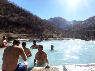Teröristlerden Temizlenen Kato Dağı'nın Eteğinde Kaplıca Keyfi