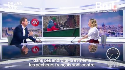Yannick Jadot pousse un coup de gueule contre la pêche électrique