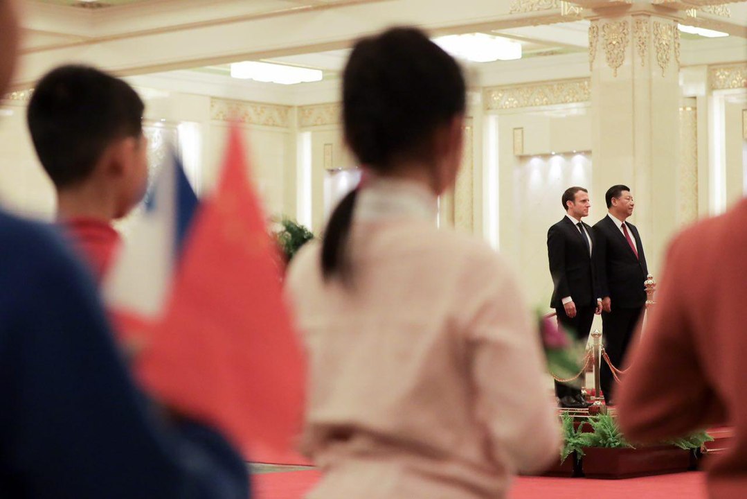 Déclaration conjointe à la presse du Président de la République, Emmanuel Macron et de Xi Jinping, Président de la République Populaire de Chine