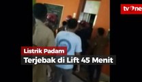Pegawai Terjebak 45 Menit di Lift Akibat Listrik Padam