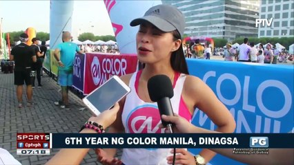 Tải video: SPORTS BALITA: 6th year ng Color Manila, dinagsa