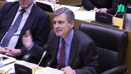 Pedro Saura: "según la Agencia Tributaria es usted un defraudador sin principios"