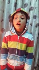 Cute Muslim Kid Abdul Bari Reading Quran Surah