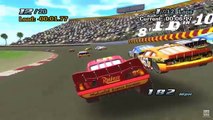 Cars The Game Gameplay With Lightning McQueen, Doc, Chick Hicks Piston Cup