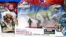 Jurassic World Dinosaur Toys INDOMINUS REX, TREX, Blind Bag of 15 Dinos Jurassic World Toypals.tv