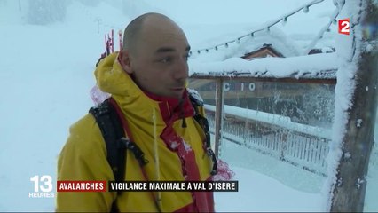 Avalanches : vigilance à Val-d'Isère