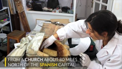 Secret Message Discovered in Statue of Jesus