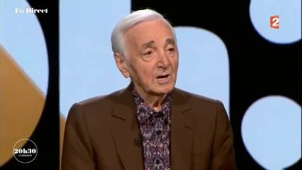 Charles Aznavour propose de "trier" les migrants