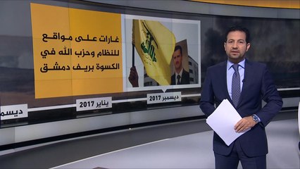 مسار الاعتداءات الإسرائيلية على سوريا