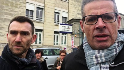Les policiers manifestent contre les violences à Angoulême