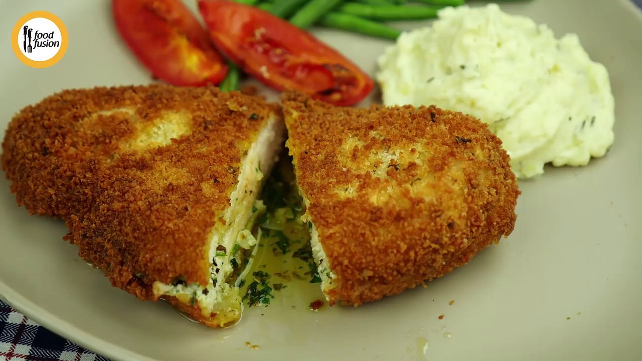 Chicken Ala Kiev Recipe By Food Fusion
