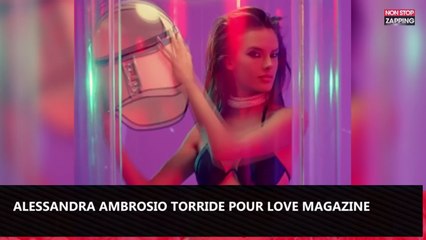 Alessandra Ambrosio torride pour Love Magazine (vidéo)