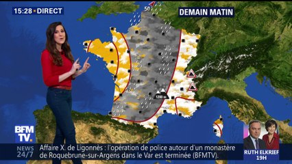 La météo pour ce mercredi 10 janvier 2018