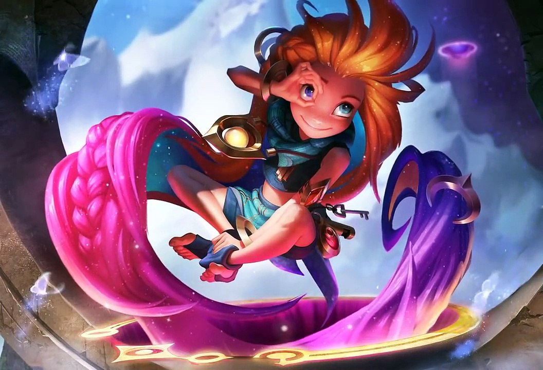 Legue of Legends - Zoe Login Theme