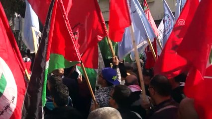 Gazze'de Kudüs protestoları