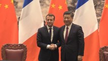 Macron defiende ante Xi cerrar sectores estratégicos de UE a inversión china