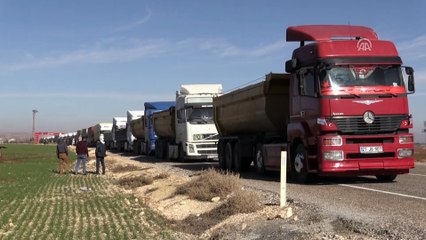 Çobanbey Sınır Kapısı'nda yoğunluk - KİLİS