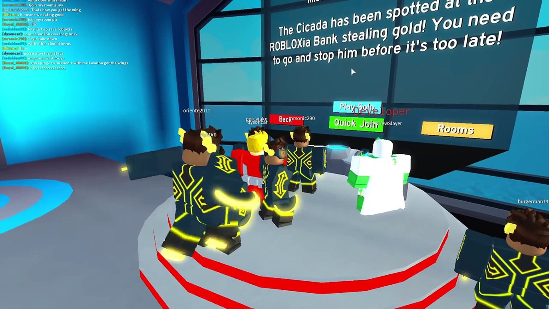 Heroes Of Robloxia Tron Guy Is Best Guy - have a family in robloxia roblox
