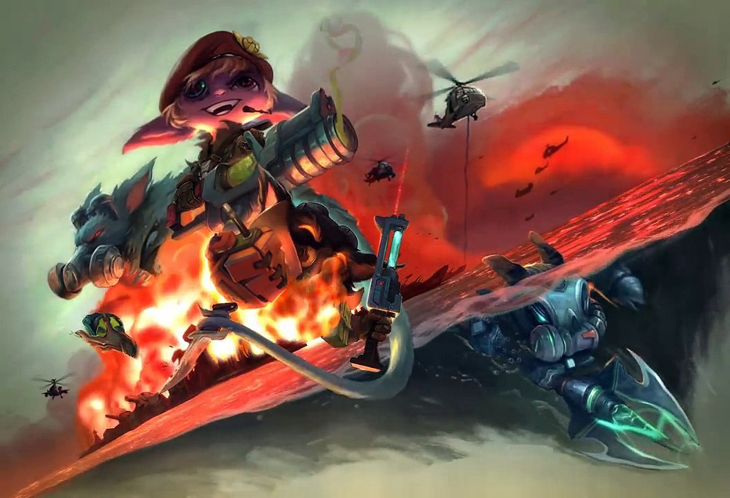 League of Legends - Omega Squad Login Theme 2017