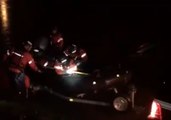 Sacramento Firefighters Rescue Woman in Rising Floodwaters
