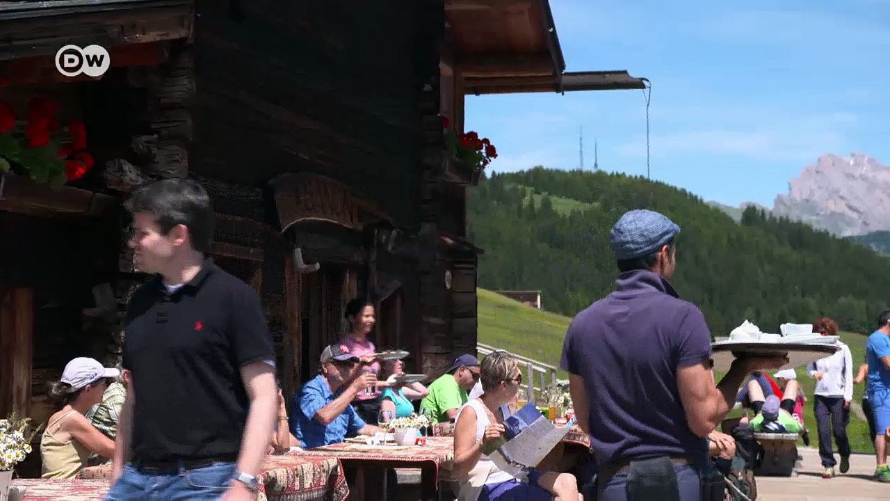 Die Dolomiten in Südtirol - Paradies für Kletterer und Wanderer | DW Deutsch