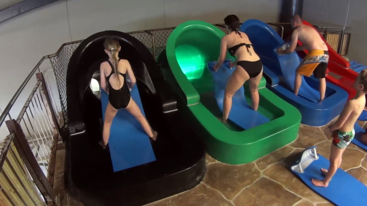 The One and Only Octopus Water Slide at Aquadome Billund