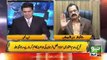 Rana Sanaullah using abusive language against Imran Khan in live show, anchor takes break