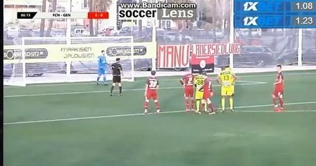 Samuel Gigot Goal HD - Nurnberg (Ger) 0-1 Gent (Bel) 09.01.2018