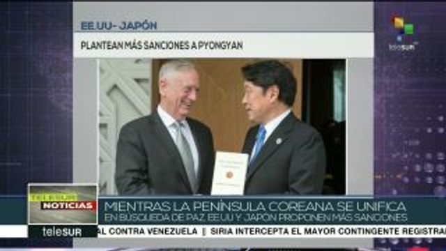 EE.UU. y Japón pretenden imponer nuevas sanciones a Corea del Norte