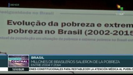 Brasil: 52 millones de ciudadanos vive en situación de pobreza
