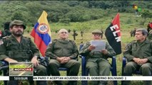 Gobierno colombiano y ELN inician quinto ciclo de diálogos