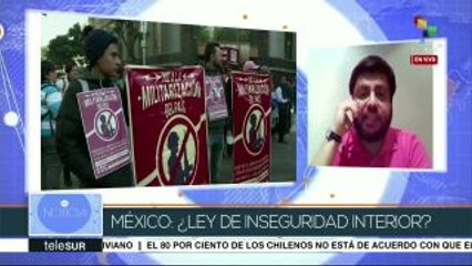 Lecona: seguridad pública no es competencia del ejército mexicano