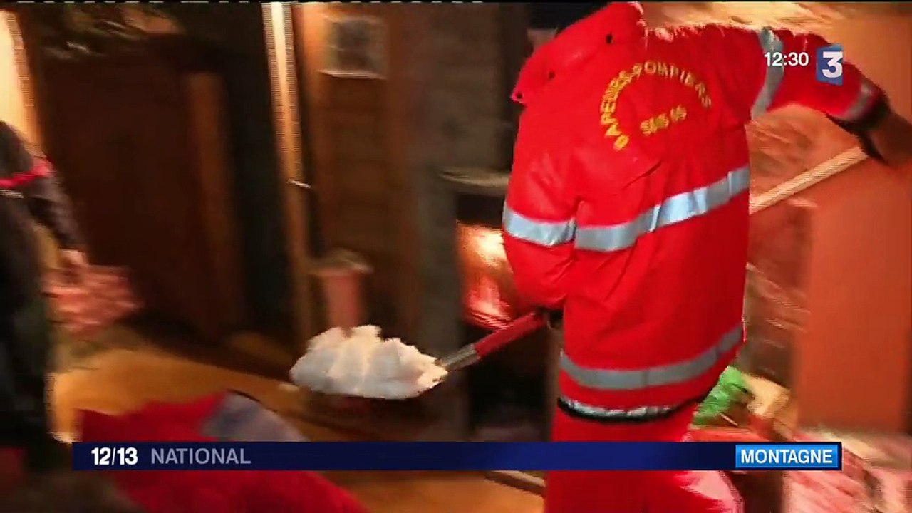 Neige : un hameau des Hautes-Alpes coupé du monde