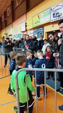 Remise des médailles aux U7 à Fressenneville(dimanche 7 janvier 2018)